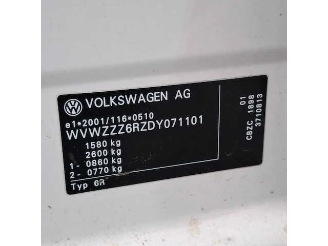 Personenauto, volkswagen, polo, 1.2 tsi highline, 2012 - afbeelding 62 van  80
