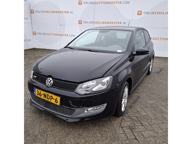 Personenauto volkswagen, polo 1.2 tsi highline, zwart, bouwjaar 2010 - afbeelding 7 van  41