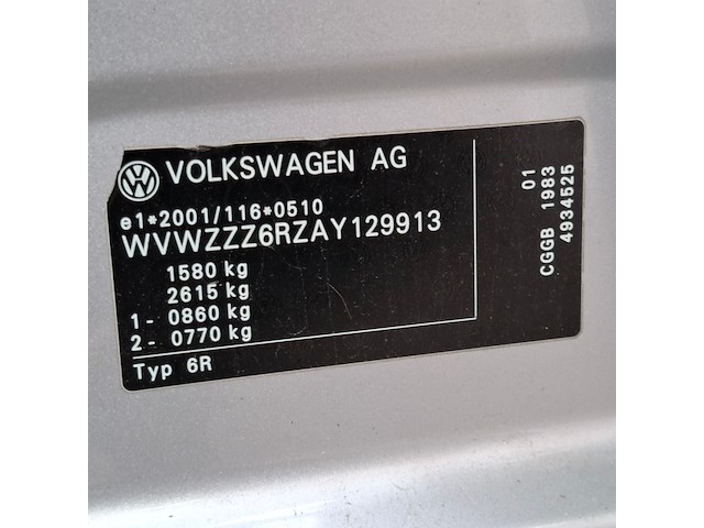 Personenauto, volkswagen, polo, 1.4-16v comfortline, 2010 - afbeelding 48 van  66