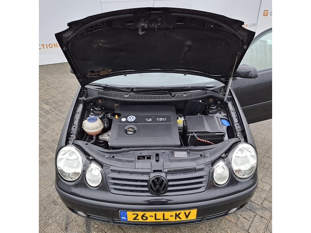 Personenauto volkswagen, polo 1.4-16v comfortline, zwart, bouwjaar 2003 - afbeelding 10 van  43