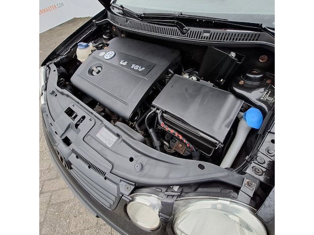 Personenauto volkswagen, polo 1.4-16v comfortline, zwart, bouwjaar 2003 - afbeelding 11 van  43