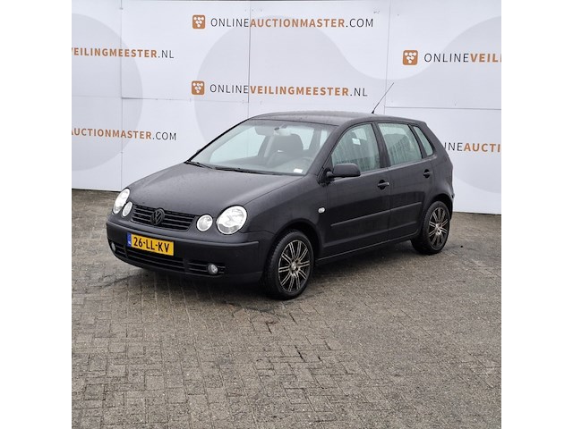 Personenauto volkswagen, polo 1.4-16v comfortline, zwart, bouwjaar 2003 - afbeelding 1 van  43