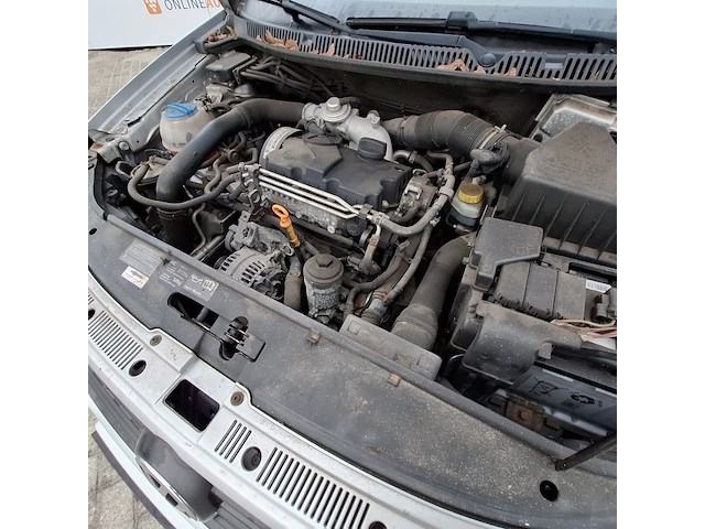 Personenauto volkswagen, polo 1.4 tdi, grijs, bouwjaar 2008 - afbeelding 10 van  46