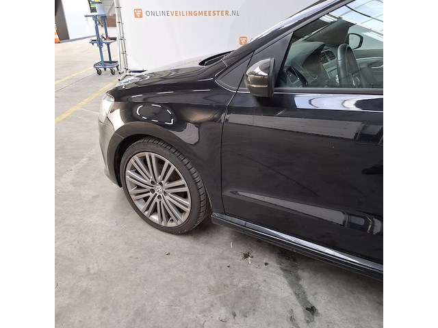 Personenauto, volkswagen, polo, 1.4 tsi bluegt, zwart, 2014 - afbeelding 45 van  46