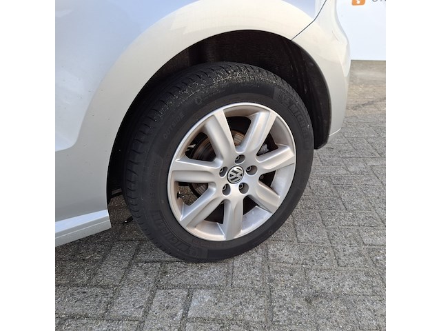 Personenauto volkswagen, polo 1.6 tdi, zilver, bouwjaar 2014 - afbeelding 3 van  49