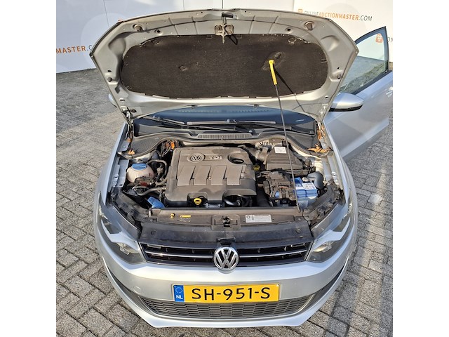 Personenauto volkswagen, polo 1.6 tdi, zilver, bouwjaar 2014 - afbeelding 9 van  49