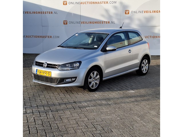 Personenauto volkswagen, polo 1.6 tdi, zilver, bouwjaar 2014 - afbeelding 1 van  49
