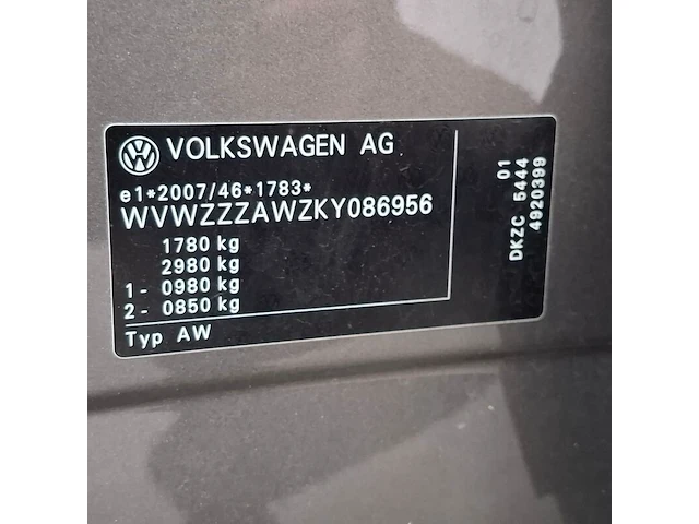 Personenauto, volkswagen, polo, 2.0 tsi gti, 2019 - afbeelding 60 van  76