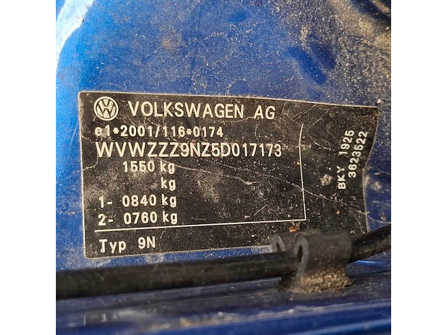 Personenauto, volkswagen, polo fun, 1.4-16v fun, 2004 - afbeelding 66 van  76