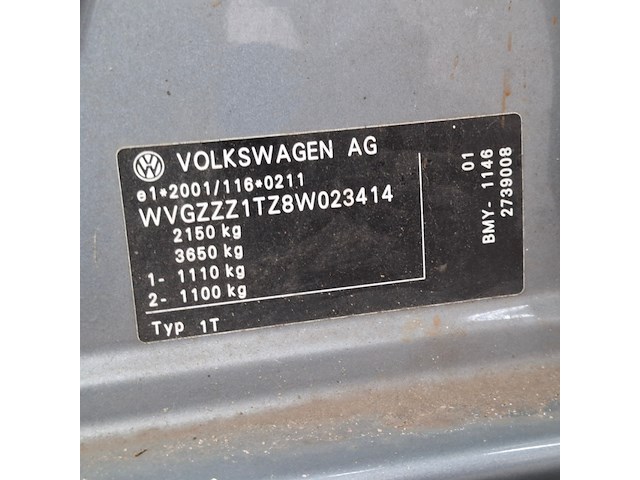 Personenauto, volkswagen, touran, 1.4 tsi comfortline business, 2007 - afbeelding 58 van  72