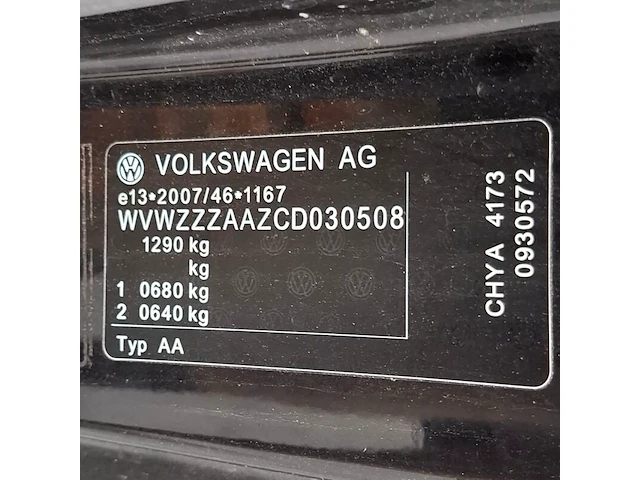 Personenauto, volkswagen, up!, 1.0 move up!, 2012 - afbeelding 60 van  75