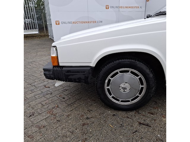 Personenauto, volvo, 740, 2.3 grand luxe inj. overdrive, wit, 1989 - afbeelding 2 van  45