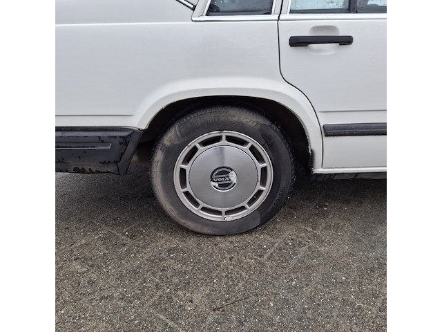 Personenauto, volvo, 740, 2.3 grand luxe inj. overdrive, wit, 1989 - afbeelding 4 van  45