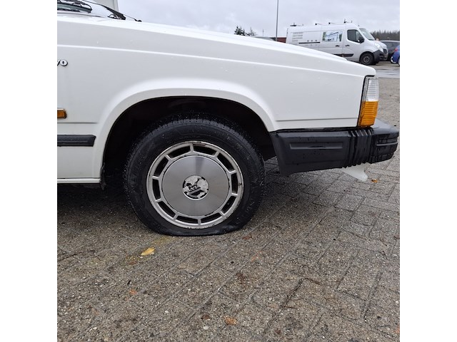 Personenauto, volvo, 740, 2.3 grand luxe inj. overdrive, wit, 1989 - afbeelding 5 van  45