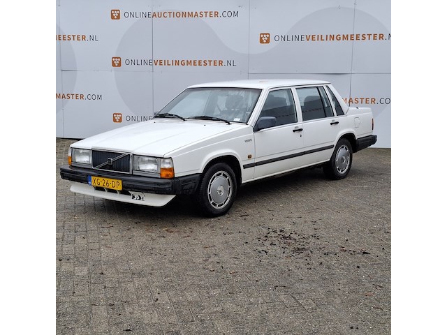 Personenauto, volvo, 740, 2.3 grand luxe inj. overdrive, wit, 1989 - afbeelding 1 van  45