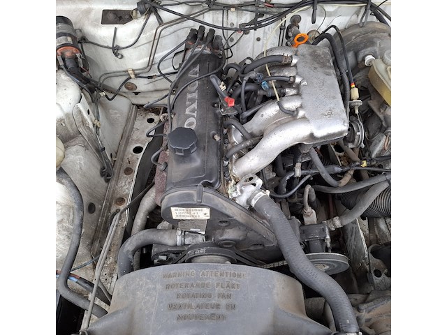 Personenauto, volvo, 740, 2.3 grand luxe inj. overdrive, wit, 1989 - afbeelding 14 van  45