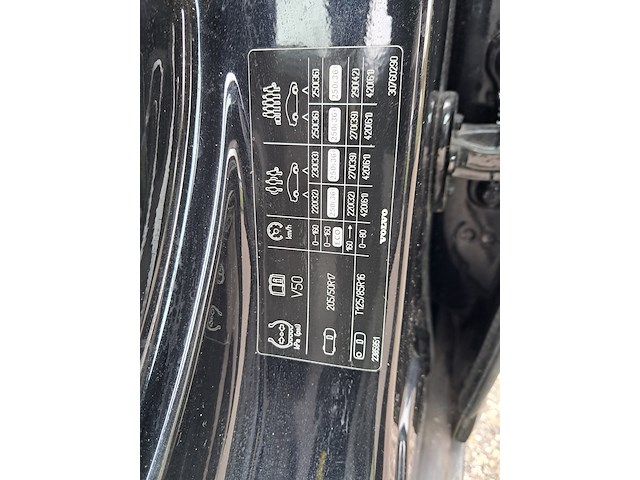 Personenauto, volvo, v50, 2.4 d5 edition ii, 2008 - afbeelding 11 van  48