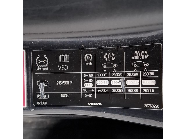 Personenauto, volvo, v60, 2.0 d3 r-design, 2004 - afbeelding 41 van  58