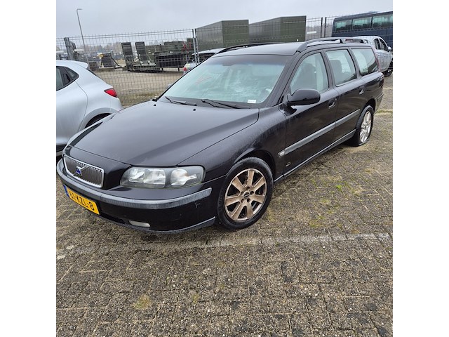 Personenauto volvo, v70 d5, zwart - afbeelding 1 van  1