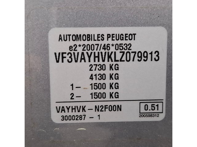 Personenbus 8p, peugeot, expert traveller, 2020 - afbeelding 46 van  61