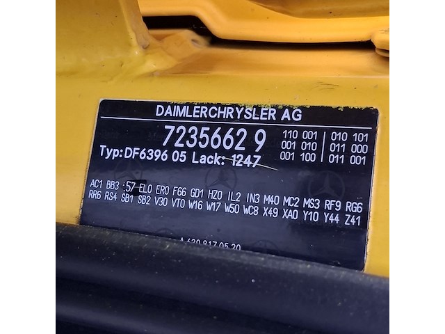 Personenbus, mercedes-benz, vito, 2006 - afbeelding 38 van  50