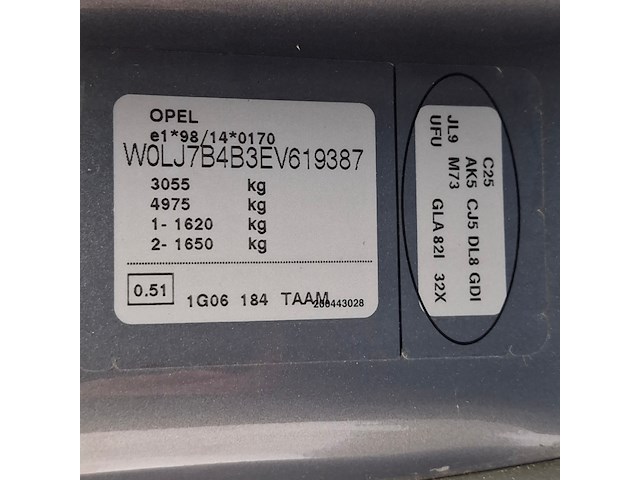 Personenbus, opel, vivaro l2h1 2.0 cdti ecoflex, 2013 - afbeelding 55 van  71