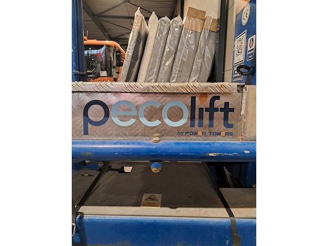 Personenlift 3,5m manueel, power tower, power towers pecolift, 2015 - afbeelding 15 van  27