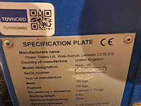 Personenlift 3,5m manueel, power tower, power towers pecolift, 2015 - afbeelding 20 van  27