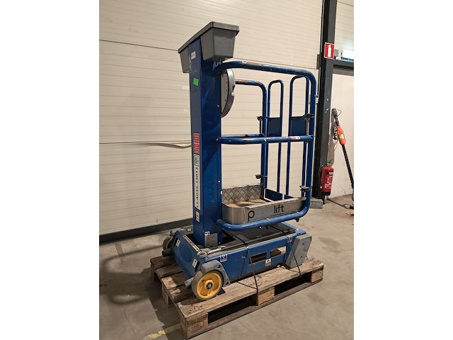 Personenlift 3,5m manueel, power tower, power towers pecolift, 2015 - afbeelding 21 van  27