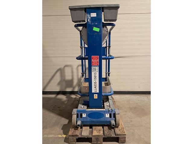 Personenlift 3,5m manueel, power tower, power towers pecolift, 2015 - afbeelding 27 van  27