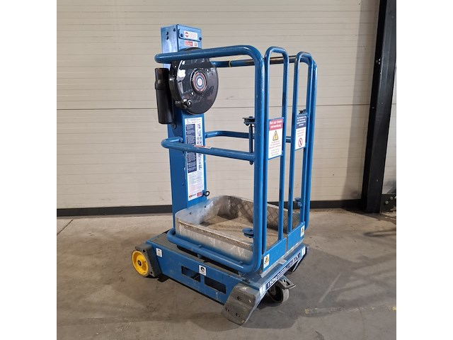 Personenlift 3,5m manueel power tower, power towers pecolift, bouwjaar 2015 - afbeelding 2 van  9