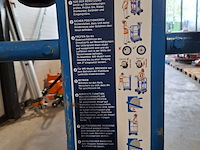 Personenlift 3,5m manueel power tower, power towers pecolift, bouwjaar 2015 - afbeelding 8 van  9