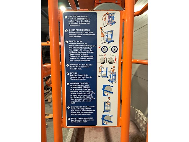 Personenlift 4,2m manueel, jlg, power towers ecolift, 2020 - afbeelding 9 van  37