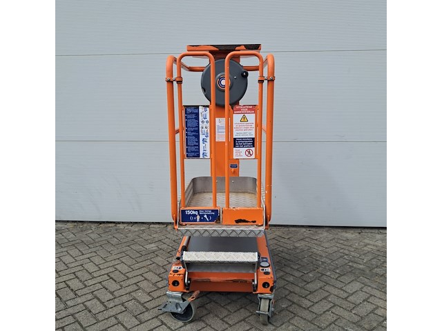 Personenlift 4,2m manueel jlg, power towers ecolift, bouwjaar 2020 - afbeelding 12 van  18