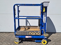Personenlift 4,5m manueel/accu, power tower, power towers nano, 2015