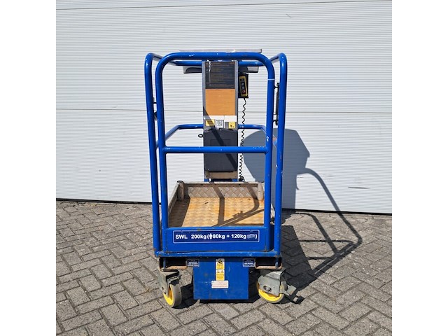 Personenlift 4,5m manueel/accu, power tower, power towers nano, 2015 - afbeelding 10 van  17