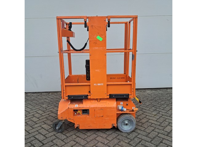 Personenlift 4,9m accu, braviisol, leonardo hd, 2016 - afbeelding 10 van  16