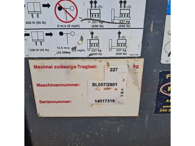 Personenlift 5,66m accu, skyjack, sj12, 2019 - afbeelding 11 van  21