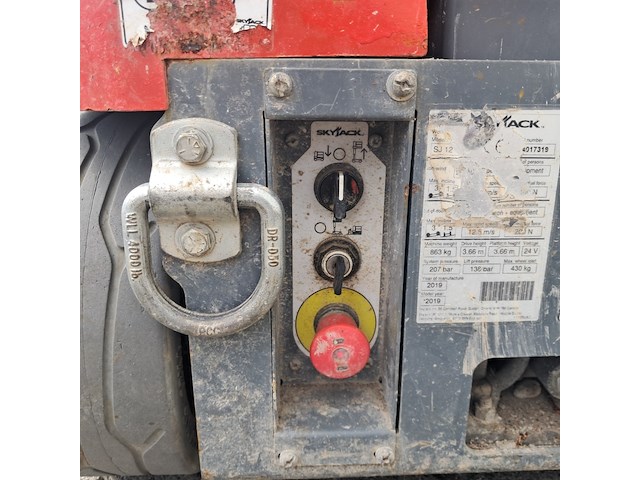 Personenlift 5,66m accu, skyjack, sj12, 2019 - afbeelding 19 van  21