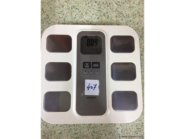 Personenweegschaal werkend - afbeelding 1 van  2