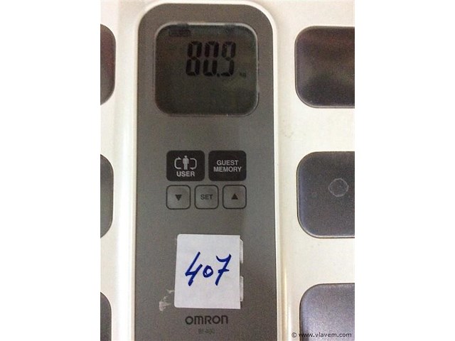 Personenweegschaal werkend - afbeelding 2 van  2