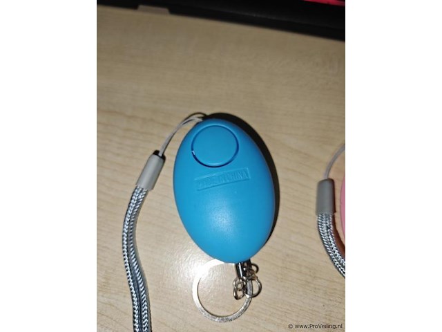 Persoonlijk alarm | sleutelhanger persoonlijk alarm | 120db | blauw - afbeelding 1 van  2