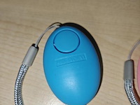 Persoonlijk alarm | sleutelhanger persoonlijk alarm | 120db | blauw - afbeelding 1 van  2