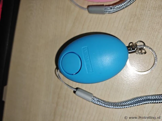 Persoonlijk alarm | sleutelhanger persoonlijk alarm | 120db | blauw - afbeelding 1 van  2