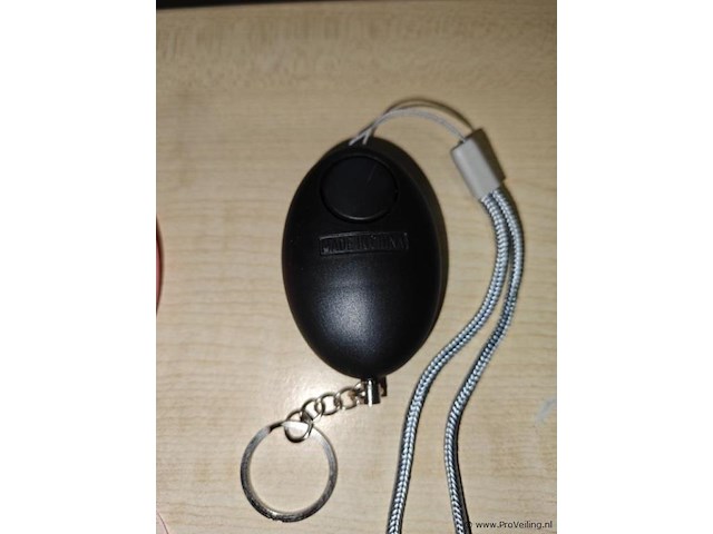 Persoonlijk alarm | sleutelhanger persoonlijk alarm | 120db | roze - afbeelding 2 van  2