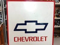 Perspex bord met het klassieke logo van het amerikaanse automerk \chevrolet - afbeelding 2 van  7