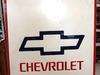 Perspex bord met het klassieke logo van het amerikaanse automerk \chevrolet - afbeelding 3 van  7