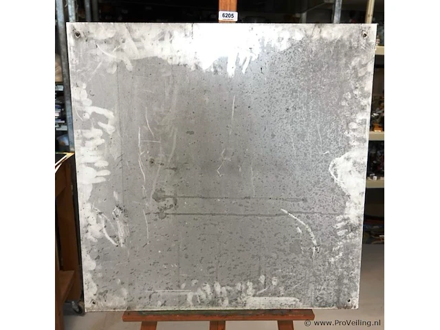 Perspex bord met het klassieke logo van het amerikaanse automerk \chevrolet - afbeelding 6 van  7