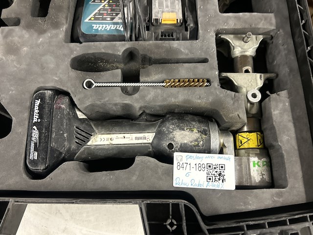 Perstang set met accu en lader rehau - afbeelding 3 van  8