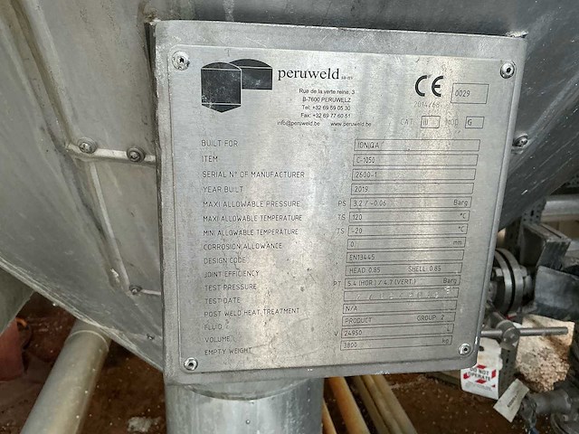 Peruweld - verticale geactiveerde koolstofkolom - 2019 - afbeelding 2 van  5